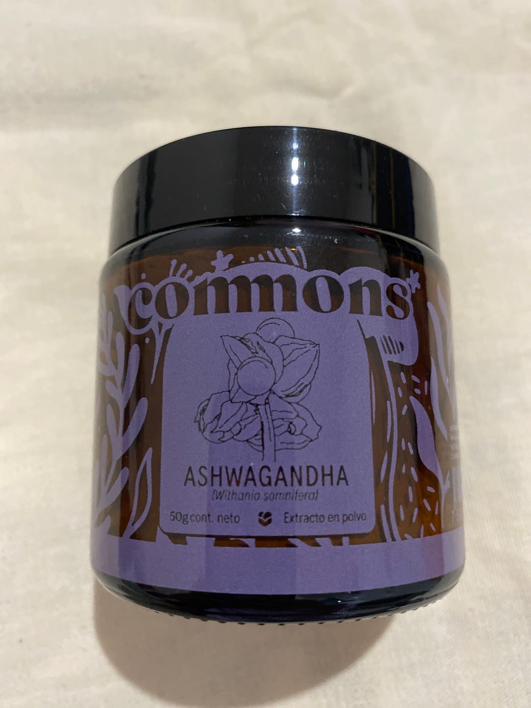 Customer photo review of Ashwagandha Extracto 5%