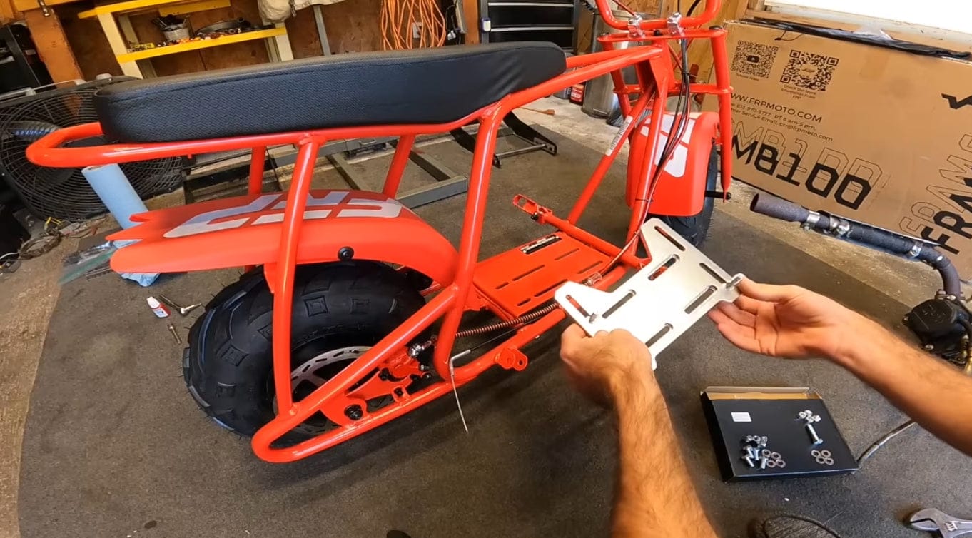 Customer photo review of FRP GMB100 Gas Mini Bike Frame