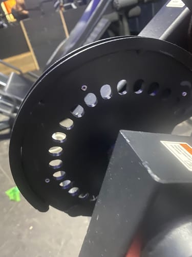 Customer photo review of TAWERET™  1:1 Cable Ratio Leg Extension and Curl Machine