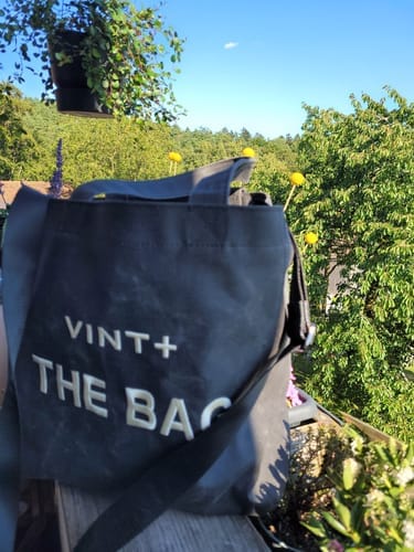 Customer photo review of FERMUARLI MUMLU KANVAS TOTE ÇANTA - BÜYÜK - ANTRASİT