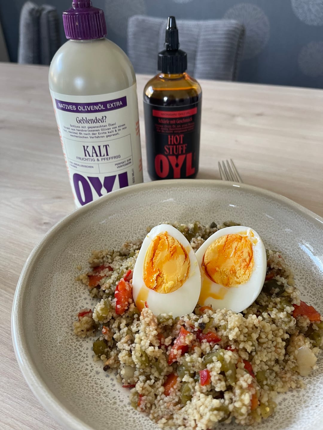 Customer photo review of OYL Olivenöl Trio - HEISS & KALT & HOT STUFF