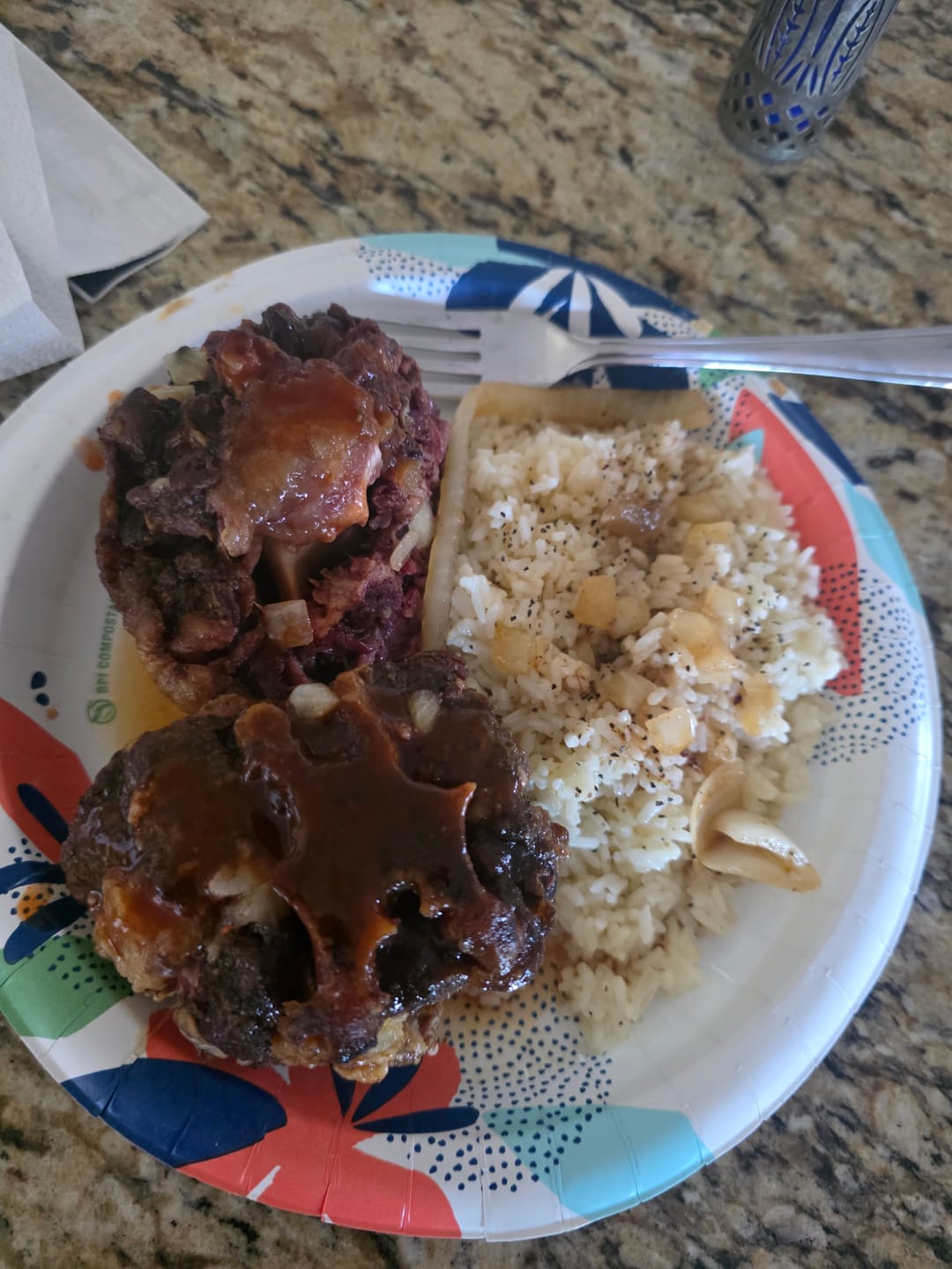 Customer photo review of True 'Candy Red' Oxtail Softballs
