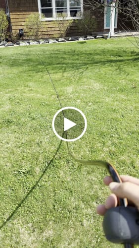 Customer video review of Retractable Garden Hose Reel-1/2in-130ft