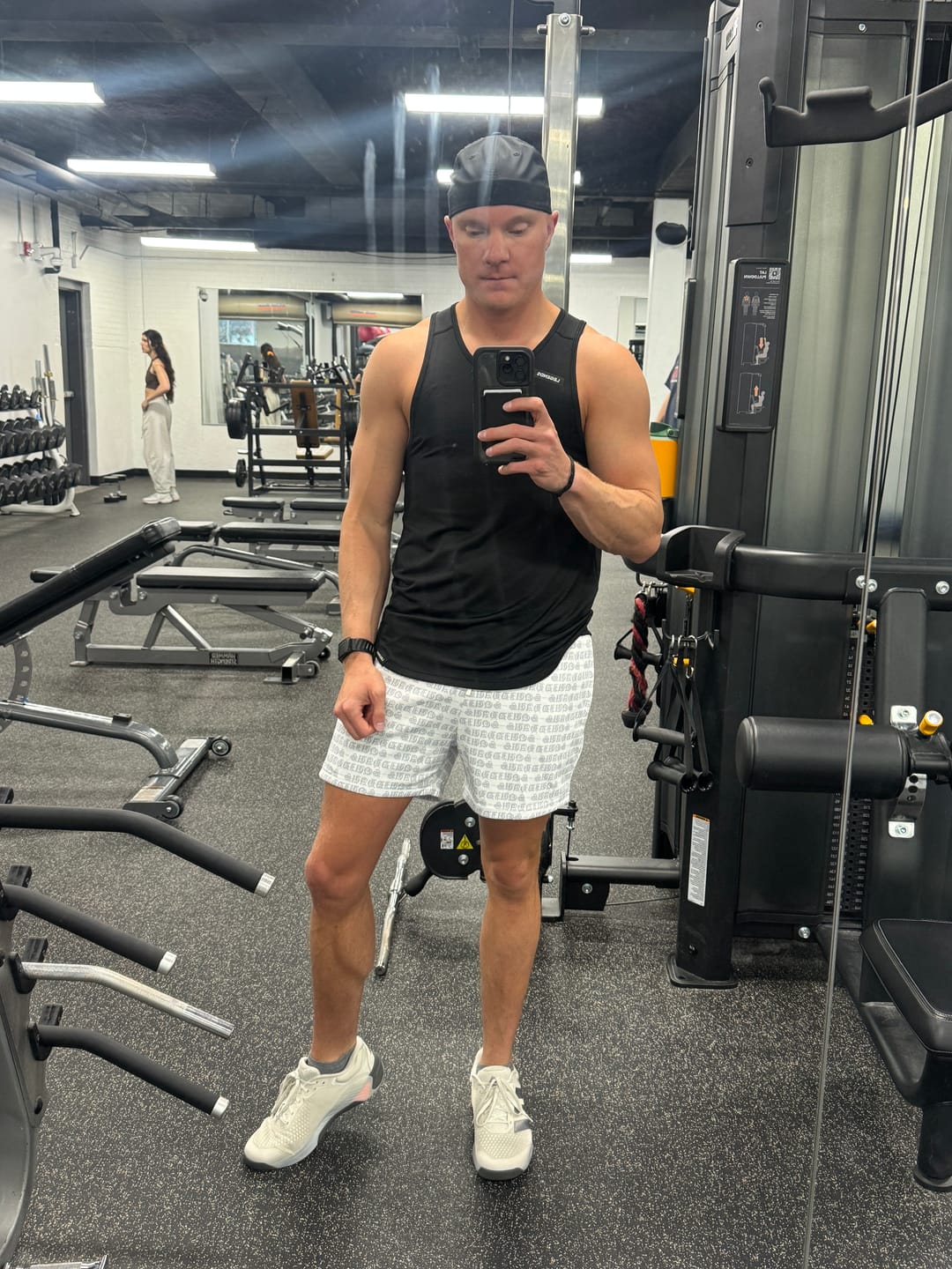 Customer photo review of Mesh Shorts 4" Inseam