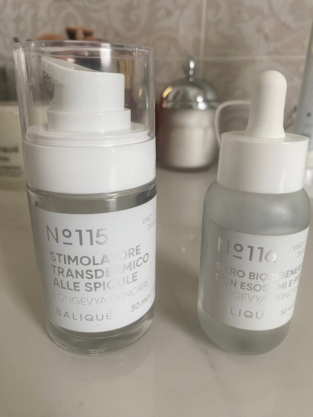 Customer photo review of BOX LONGEVYA – Trattamento Intensivo di Attivazione e Rigenerazione Cutanea