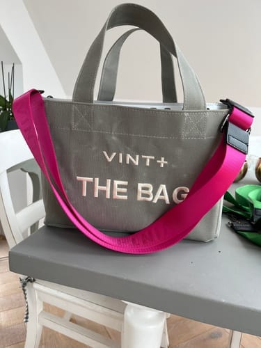 Customer photo review of FERMUARLI MUMLU KANVAS TOTE ÇANTA - KÜÇÜK - AÇIK YEŞİL