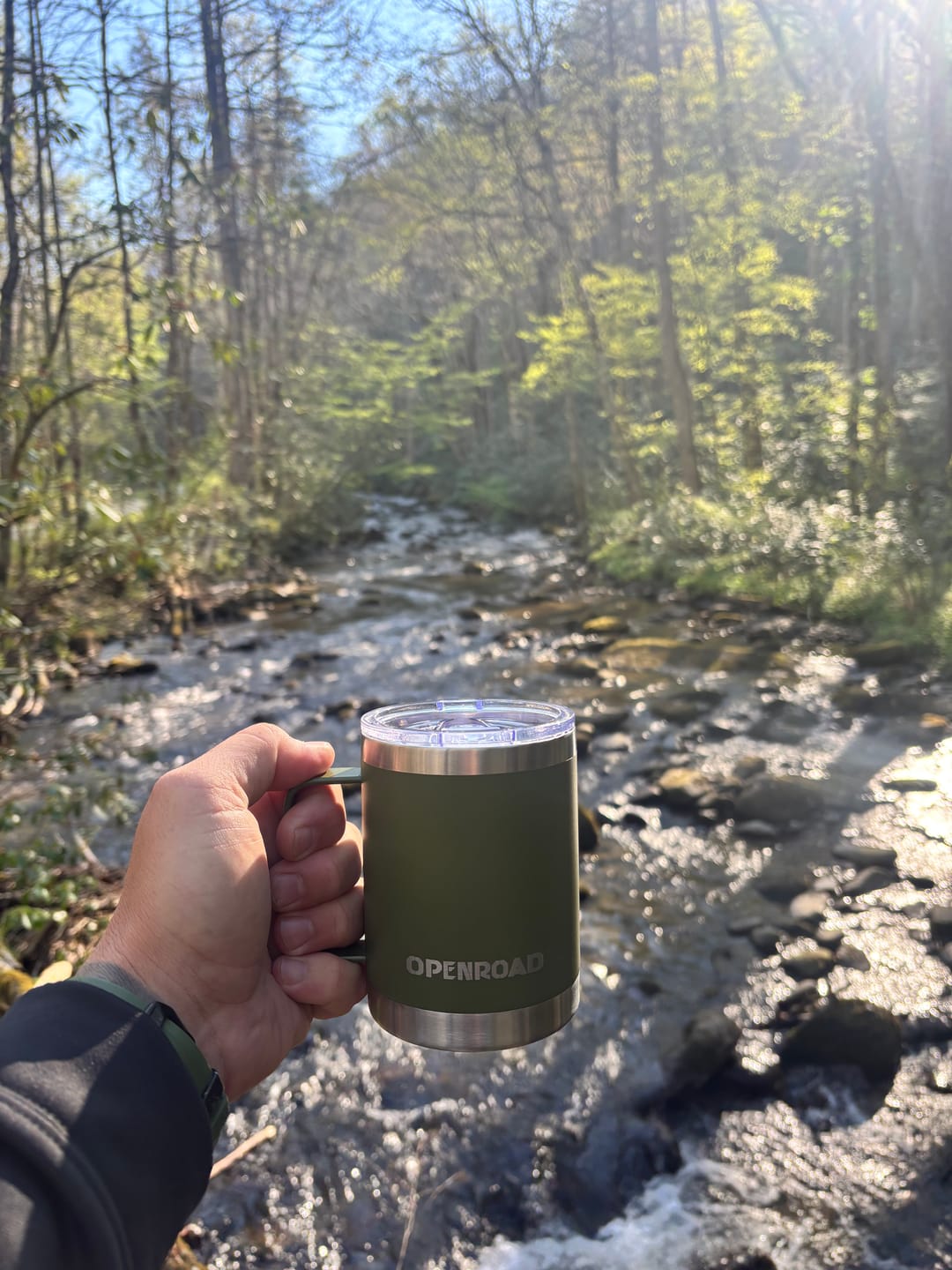 Customer photo review of OPENROAD Camping Mug