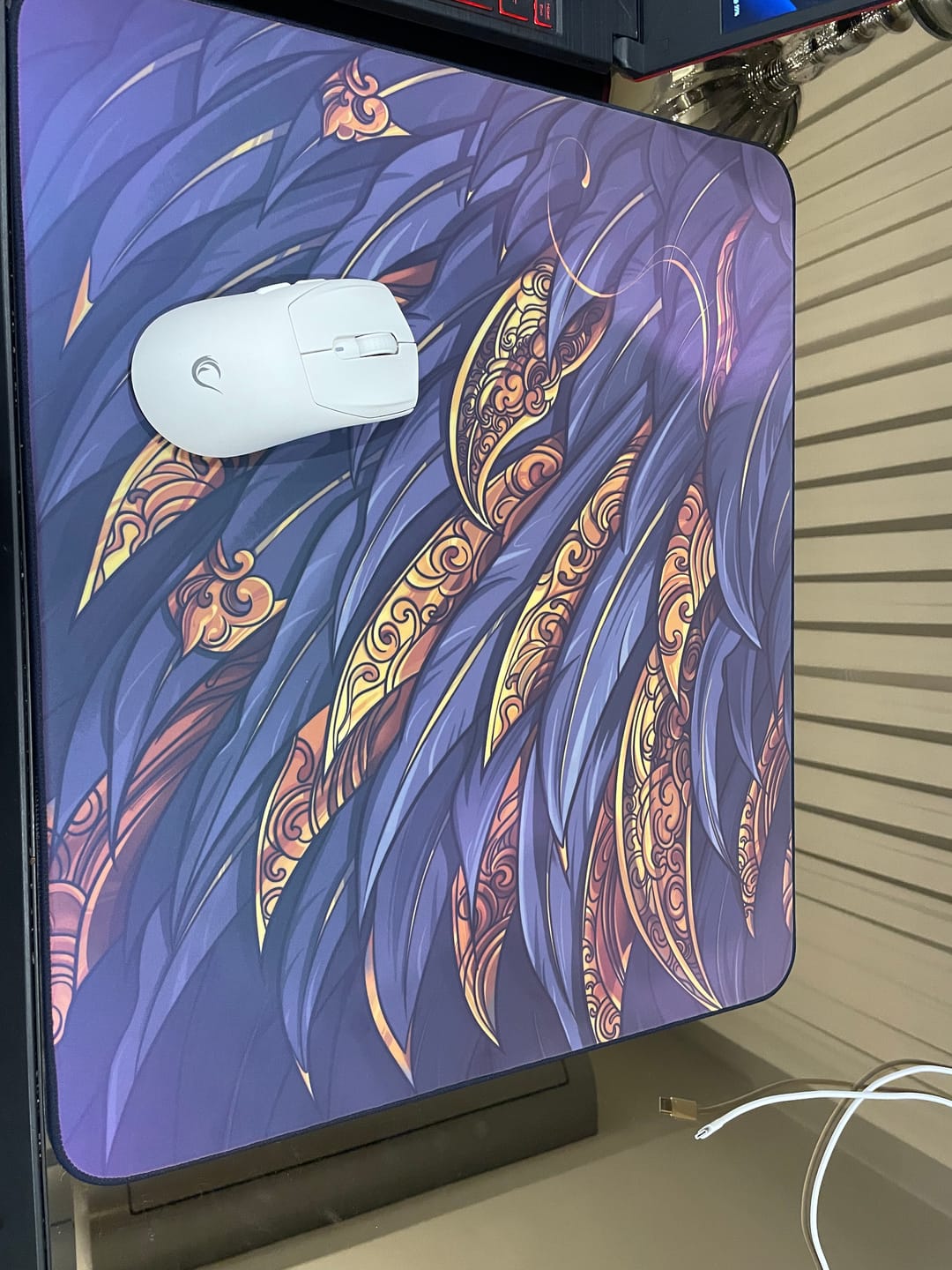 Customer photo review of ESPTiger Wu Xiang X V2 Poron Mousepad