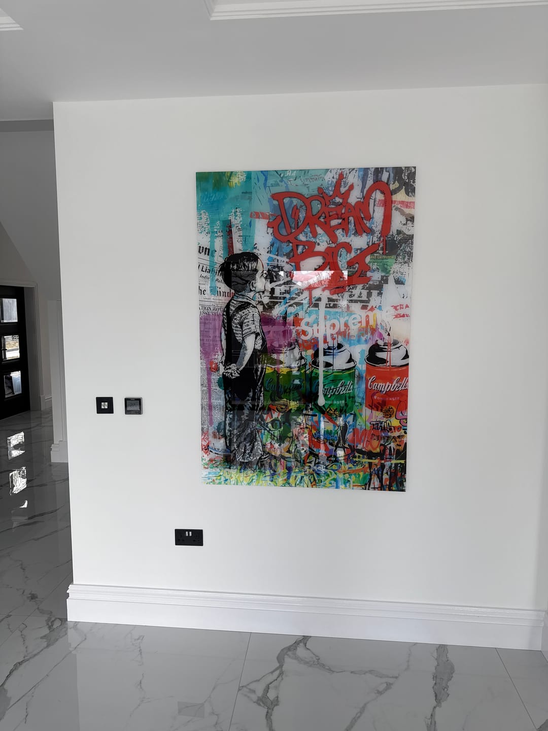 Customer photo review of Banksy Dream Big