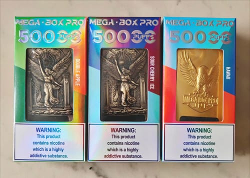 Customer photo review of JNR - Mega Box Pro 50K - Puff Jetable / Vape Disposable 2% Nicotine