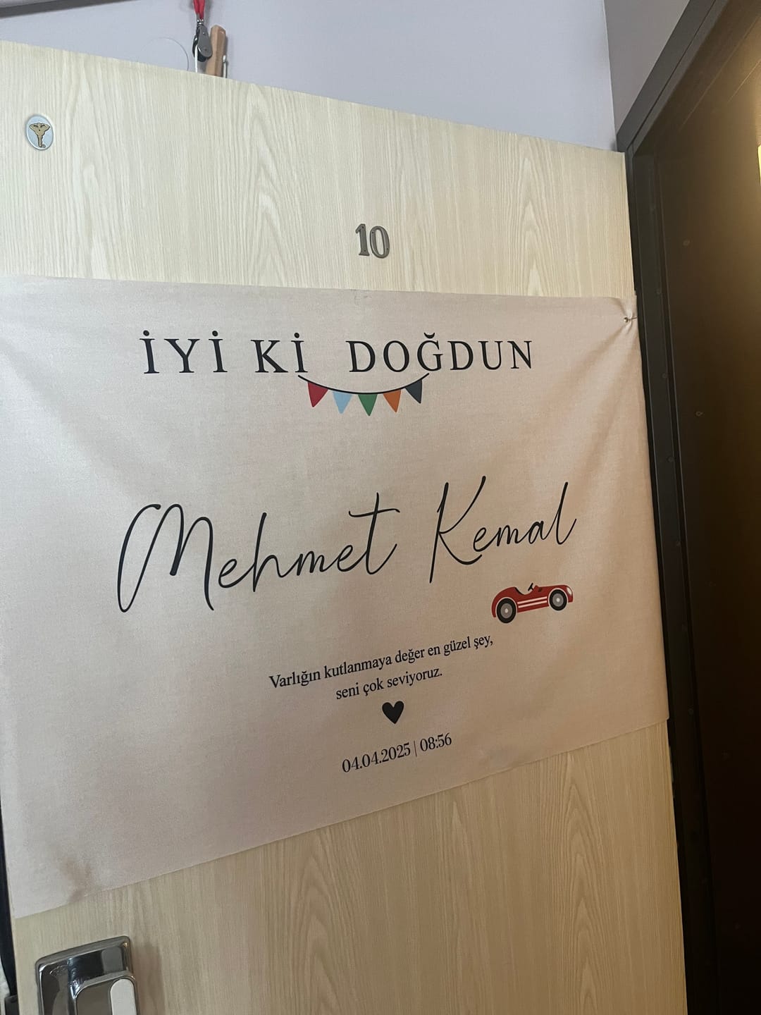 Customer photo review of Kişiselleştirilebilir Doğum Günü Örtüsü (#79)