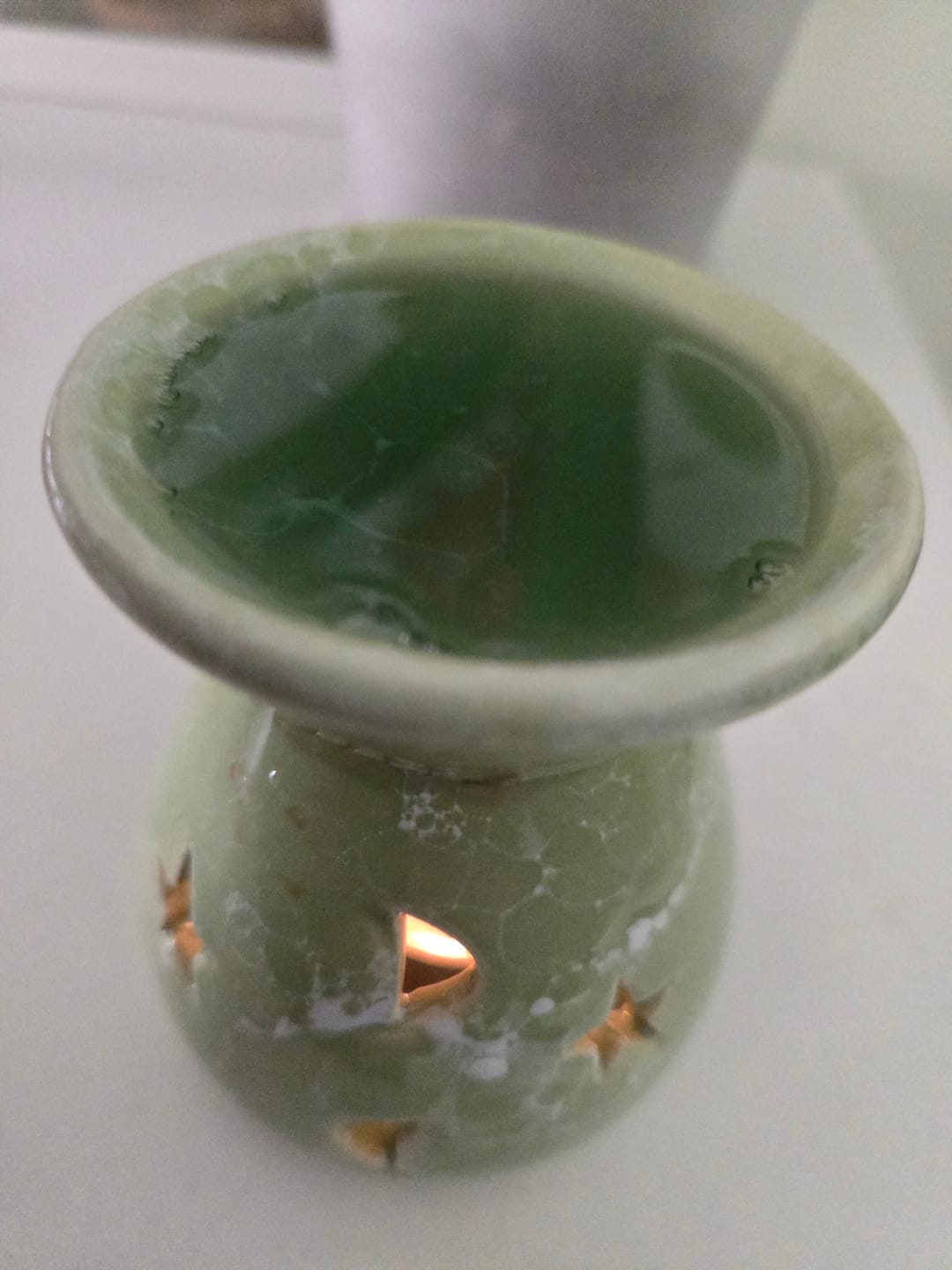 Customer photo review of Biblioteca Antigua - Gel wax melt