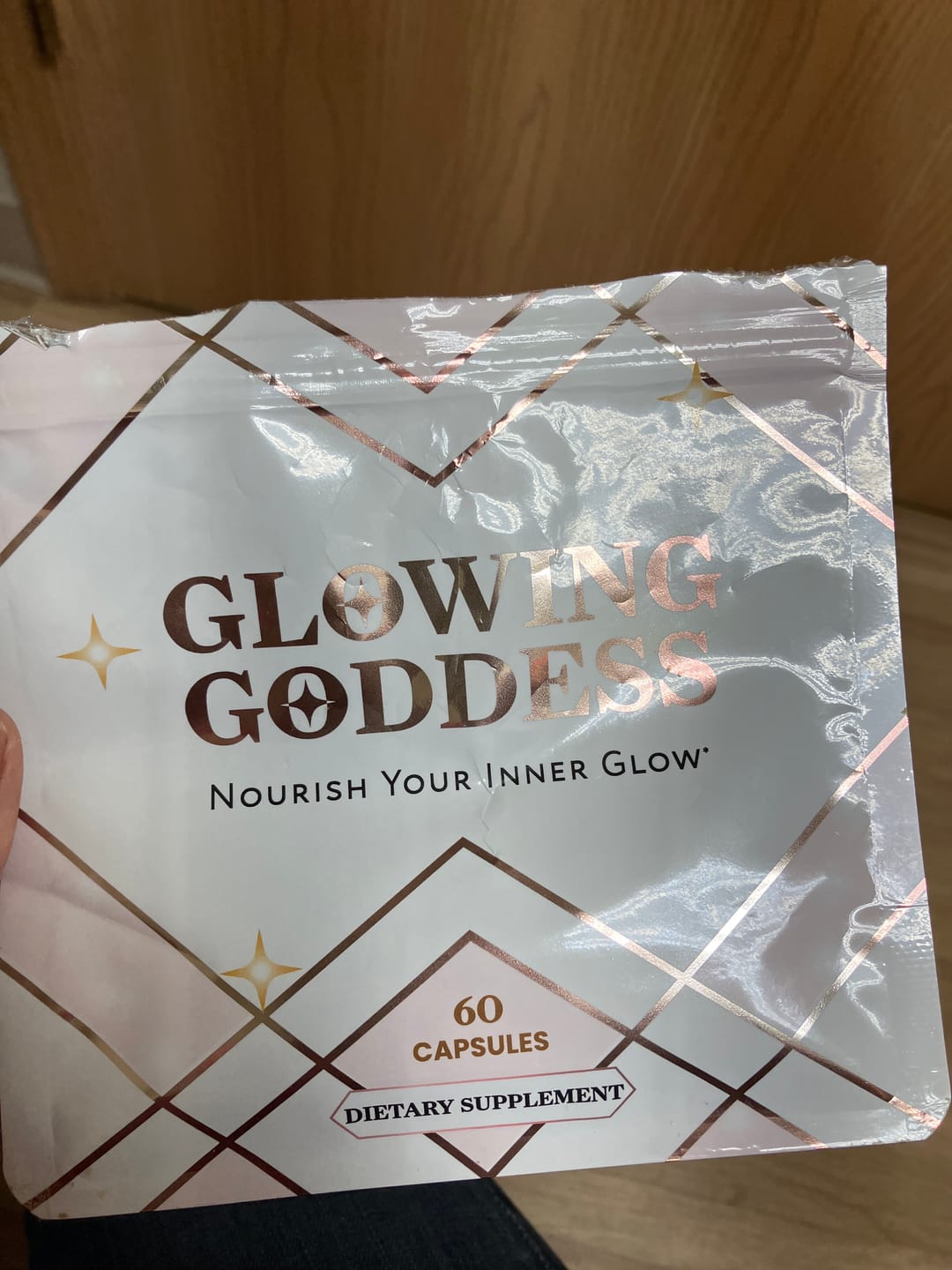 Customer photo review of GODDESS CAPSULES