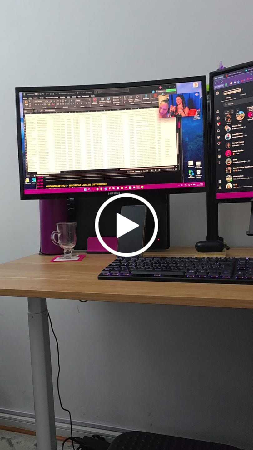 Customer video review of Escritorio Home Office Orion Eléctrico Natural