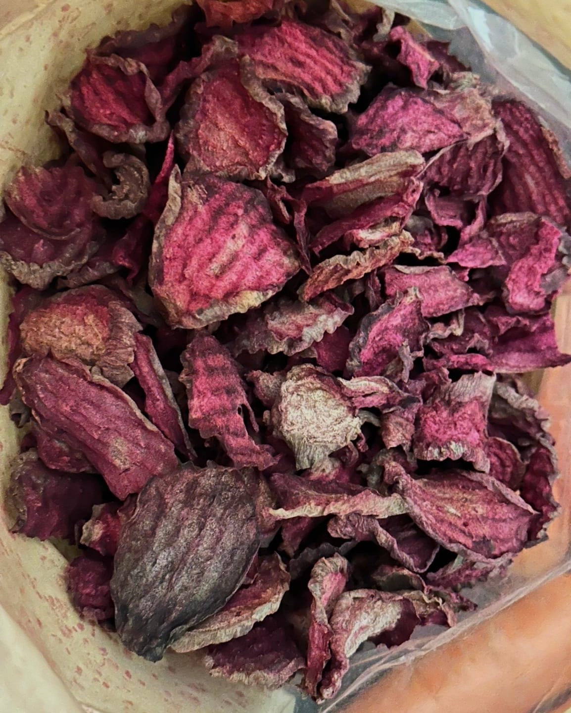 Customer photo review of Rote Beete Chips