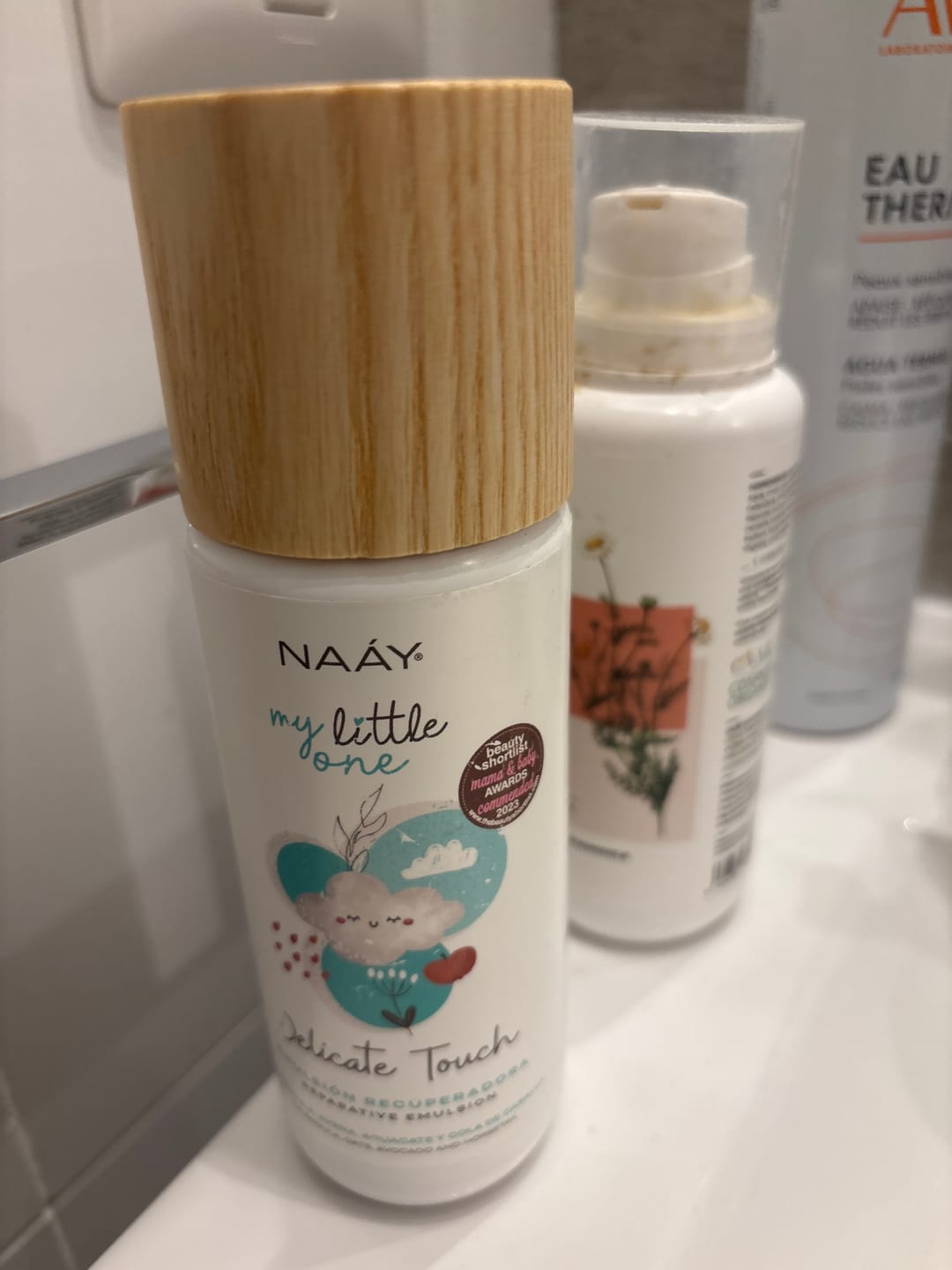 Customer photo review of Delicate Touch - Emulsión Recuperadora | Para pieles con dermatitis, rosácea o sensibilidad