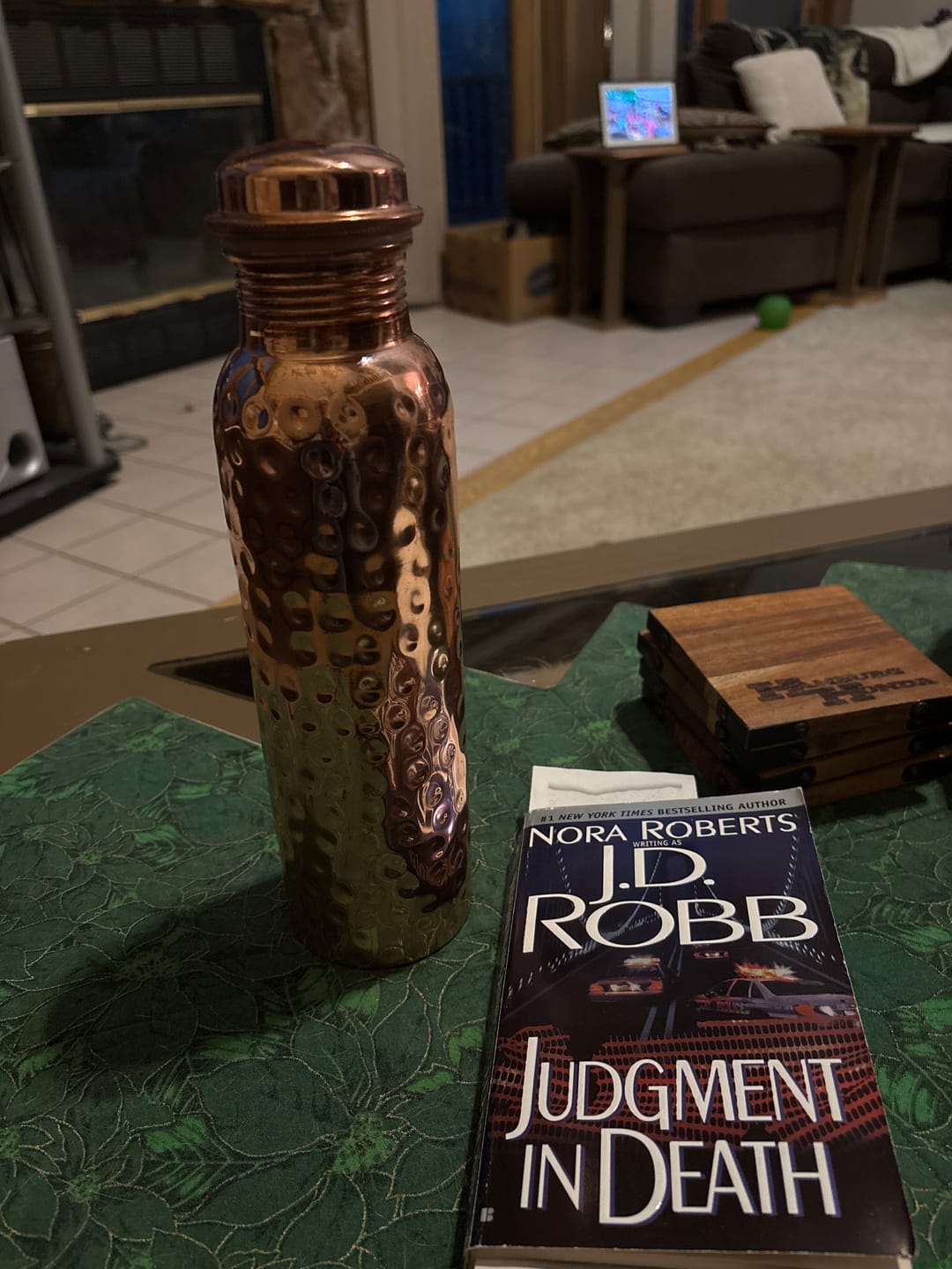 Customer photo review of Himalayan Ayurvedic Pure Copper Bottle