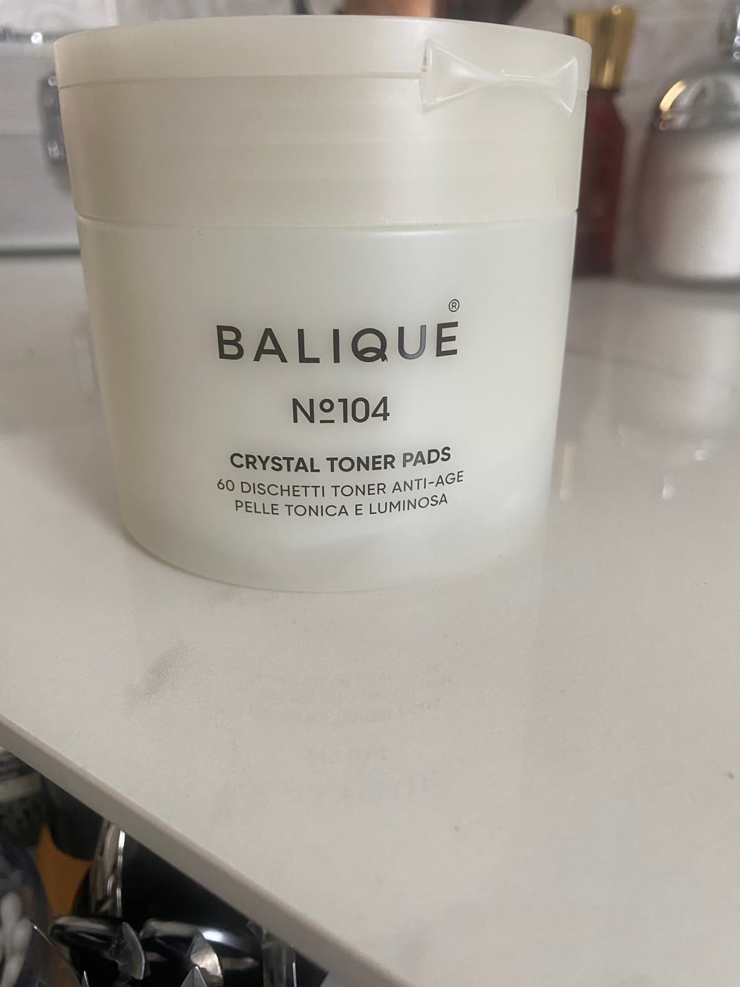 Customer photo review of N°104 - CRYSTAL TONER PADS