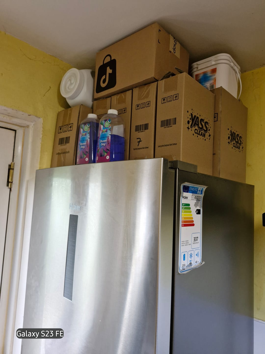 Customer photo review of Sumptuous Fabric Softener