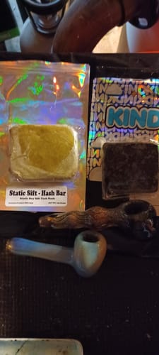 Customer photo review of Premium THCa Hash Bar