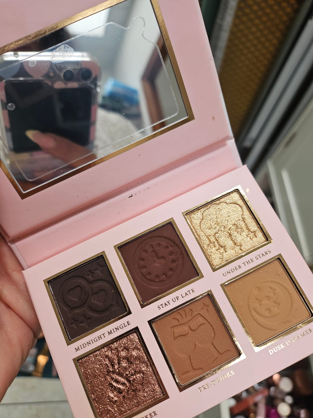 Customer photo review of P.Louise After Dark Mini Eyeshadow Palettes