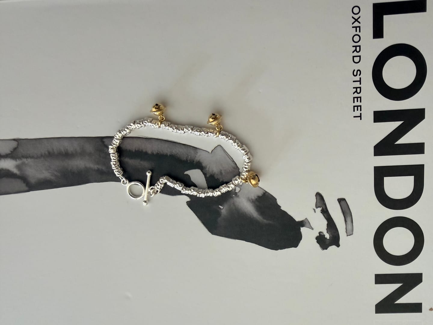 Customer photo review of CREA IL TUO BRACCIALE GRANELLI MAXI - charms oro