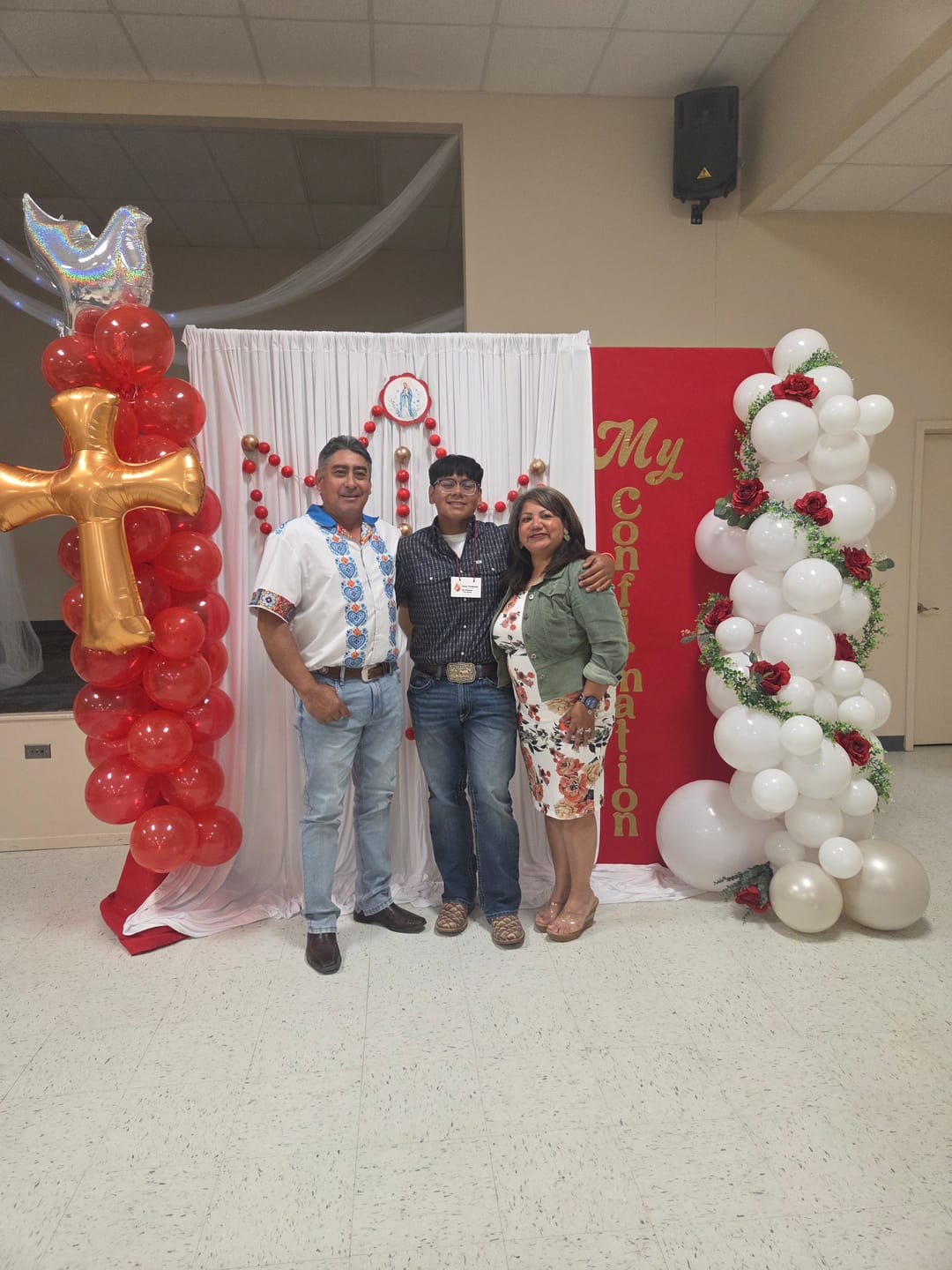 Customer photo review of Talavera Corazones Guayabera