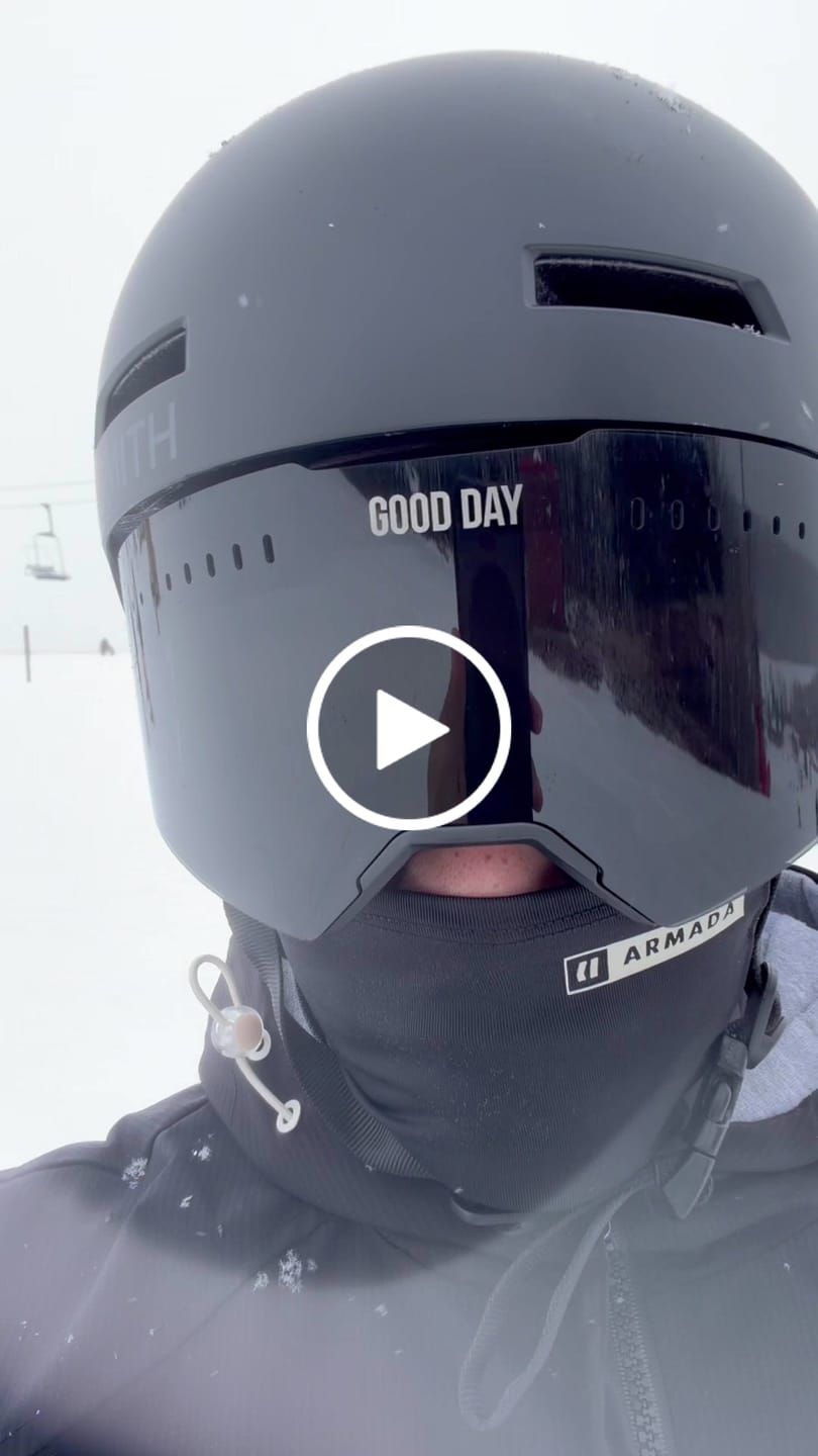 Customer video review of The Valorie Snow Goggle - Sunny Day Black Lens