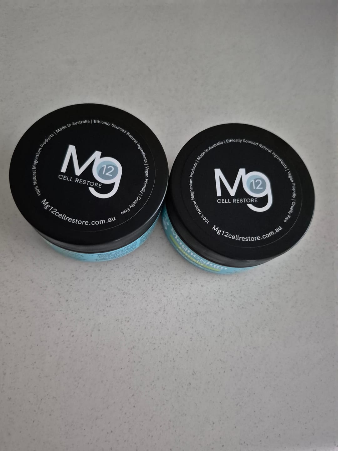 Customer photo review of Magnesium Cream Australis Body Cream 110g