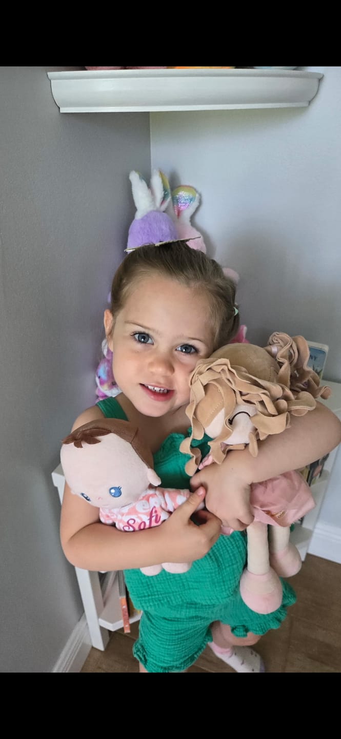 Customer photo review of Baby Girl Crib Playset
