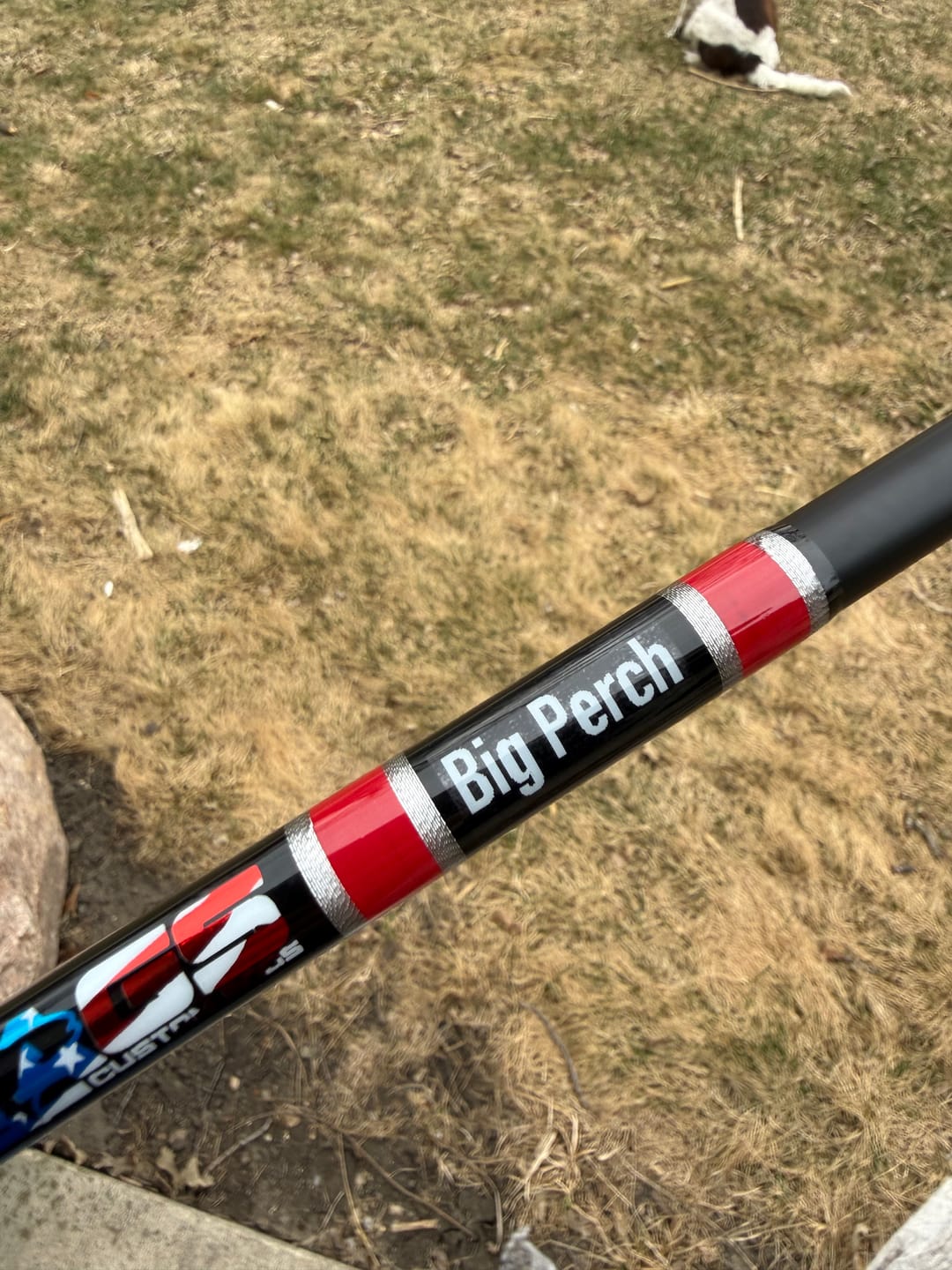 Customer photo review of Custom Spinning Rod