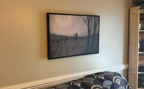 Customer photo review of Faun by Moonlight | Léon Spilliaert | 1900