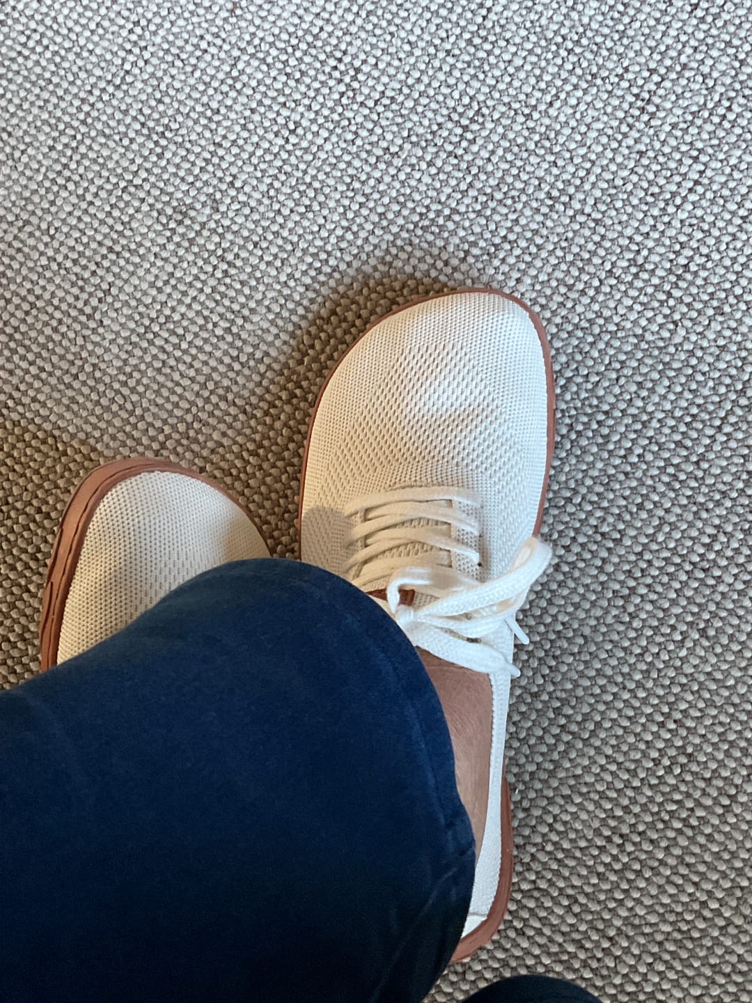 Customer photo review of Vaistoa Iloa | Knitted Barefoot Sneakers