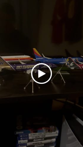 Customer video review of GEMINI SOUTHWEST 737-700W 1/200 CALIFORNIA ONE REG#N943WN