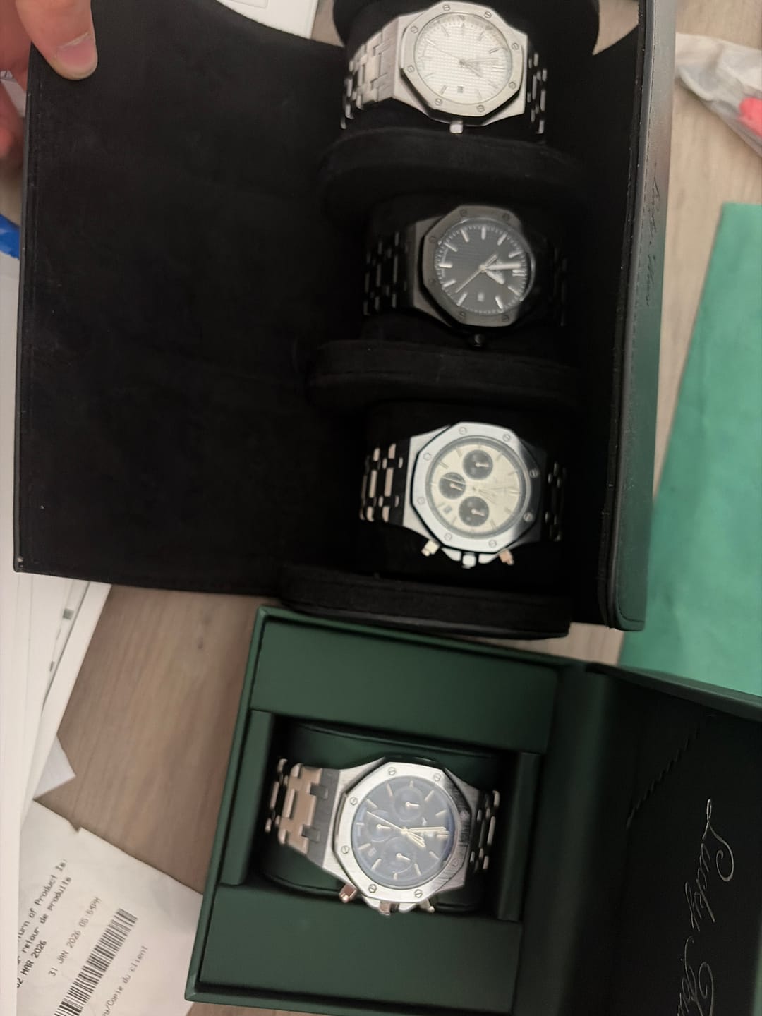 Customer photo review of Lucky Fours® Tourbillon