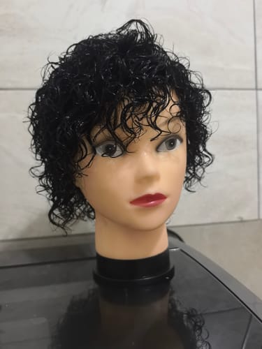 Customer photo review of Brazilian Full Cap Wig - Eva