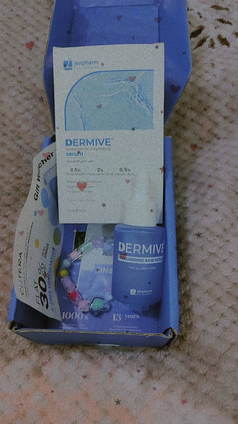Customer photo review of Dermive Hydrating Serum