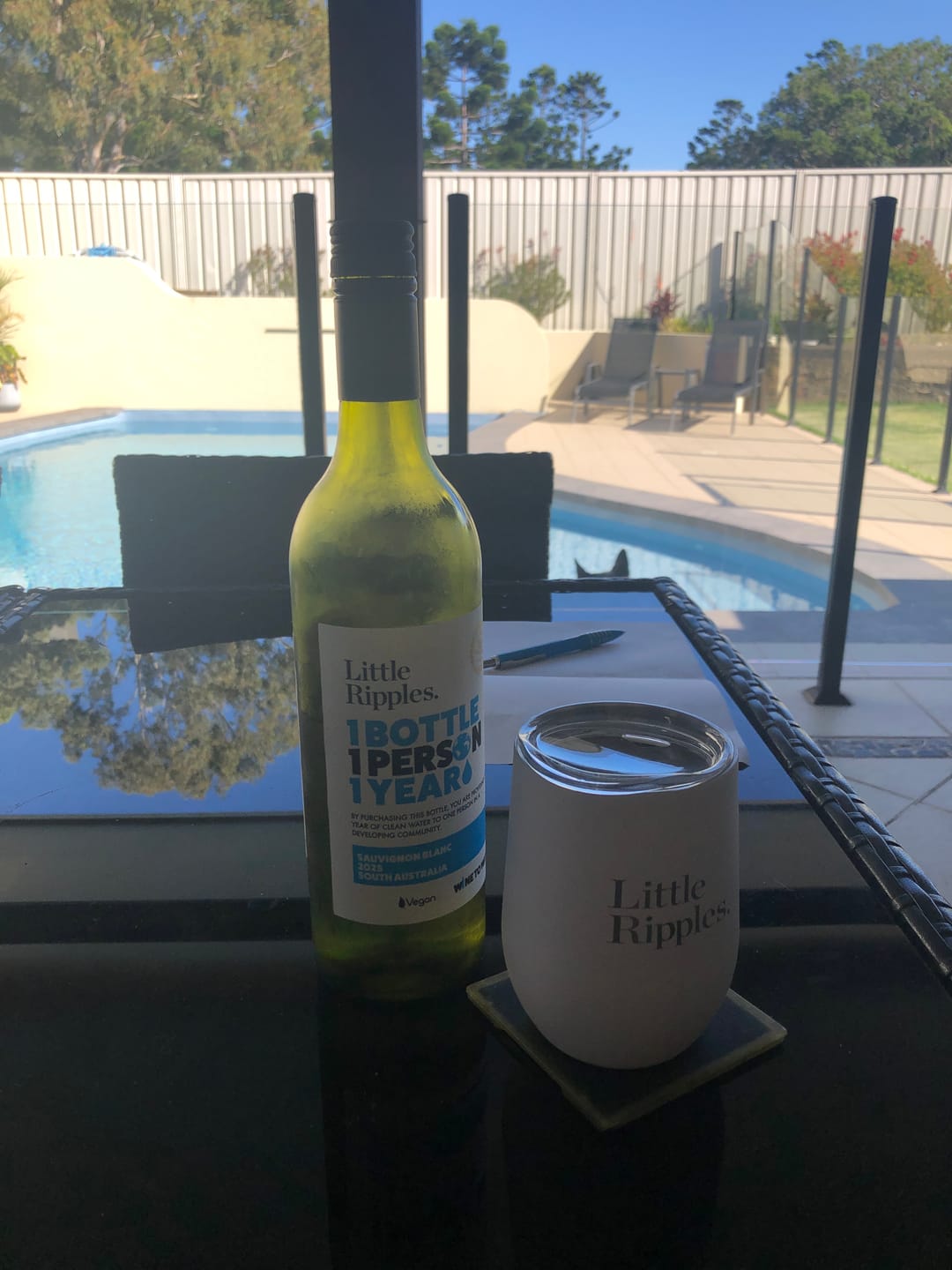 Customer photo review of Low Alcohol Pinot Grigio - 6pk