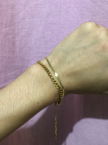 Customer photo review of Pulsera Doble