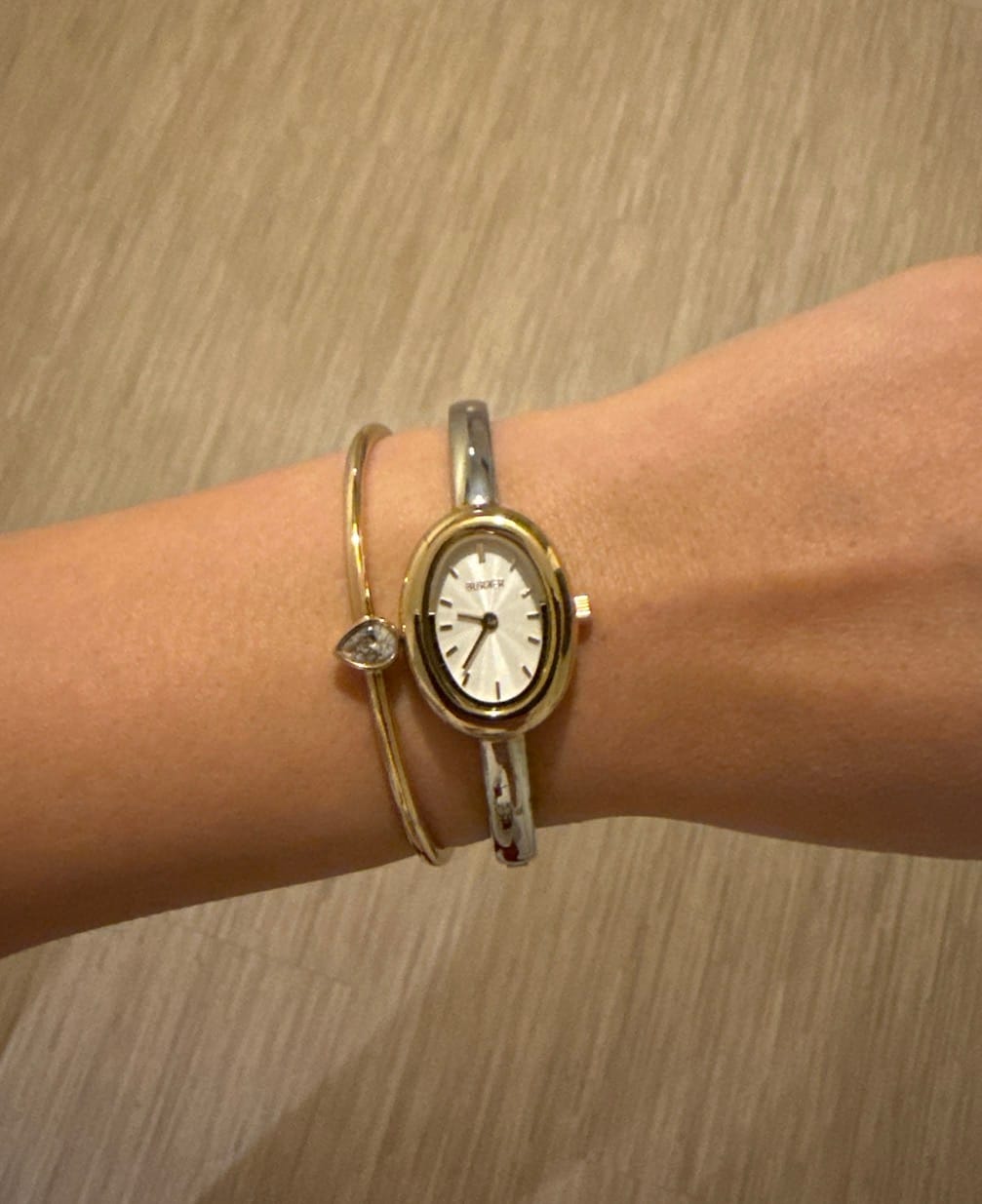 Customer photo review of Diana Gold Silver