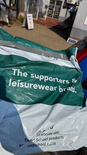 Customer photo review of SA Supporters Classic SS Rugby Jersey-OS Green