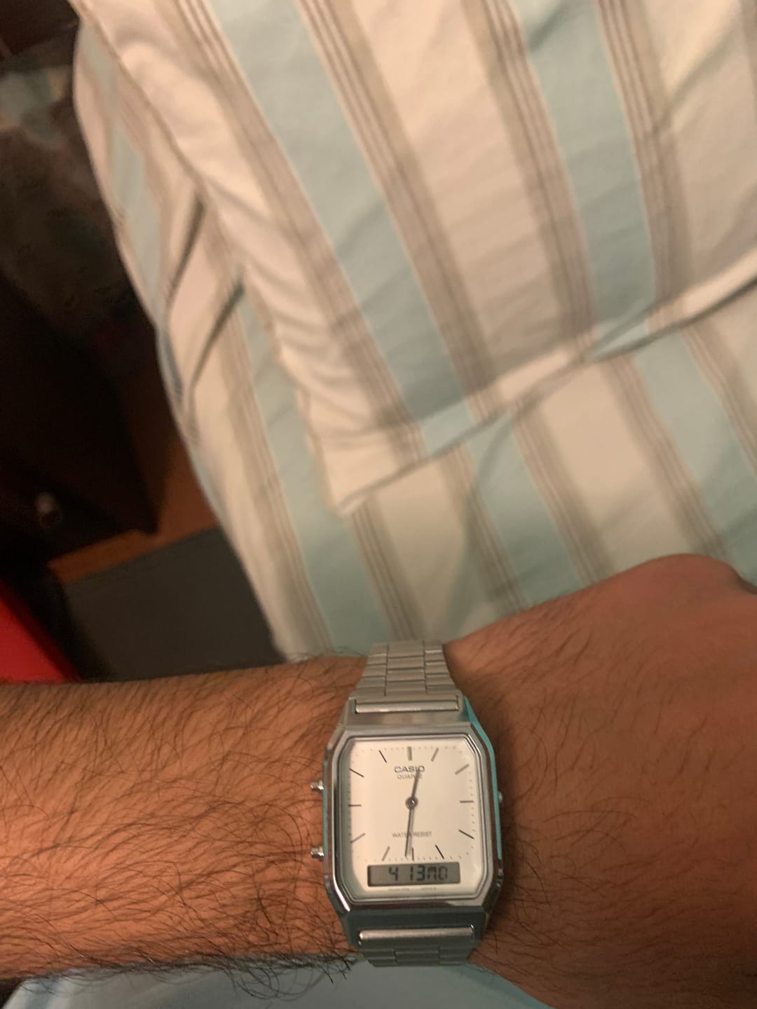 Customer photo review of Reloj Casio Vintage AQ-230A-7DMQ Análogo Digital Plateado