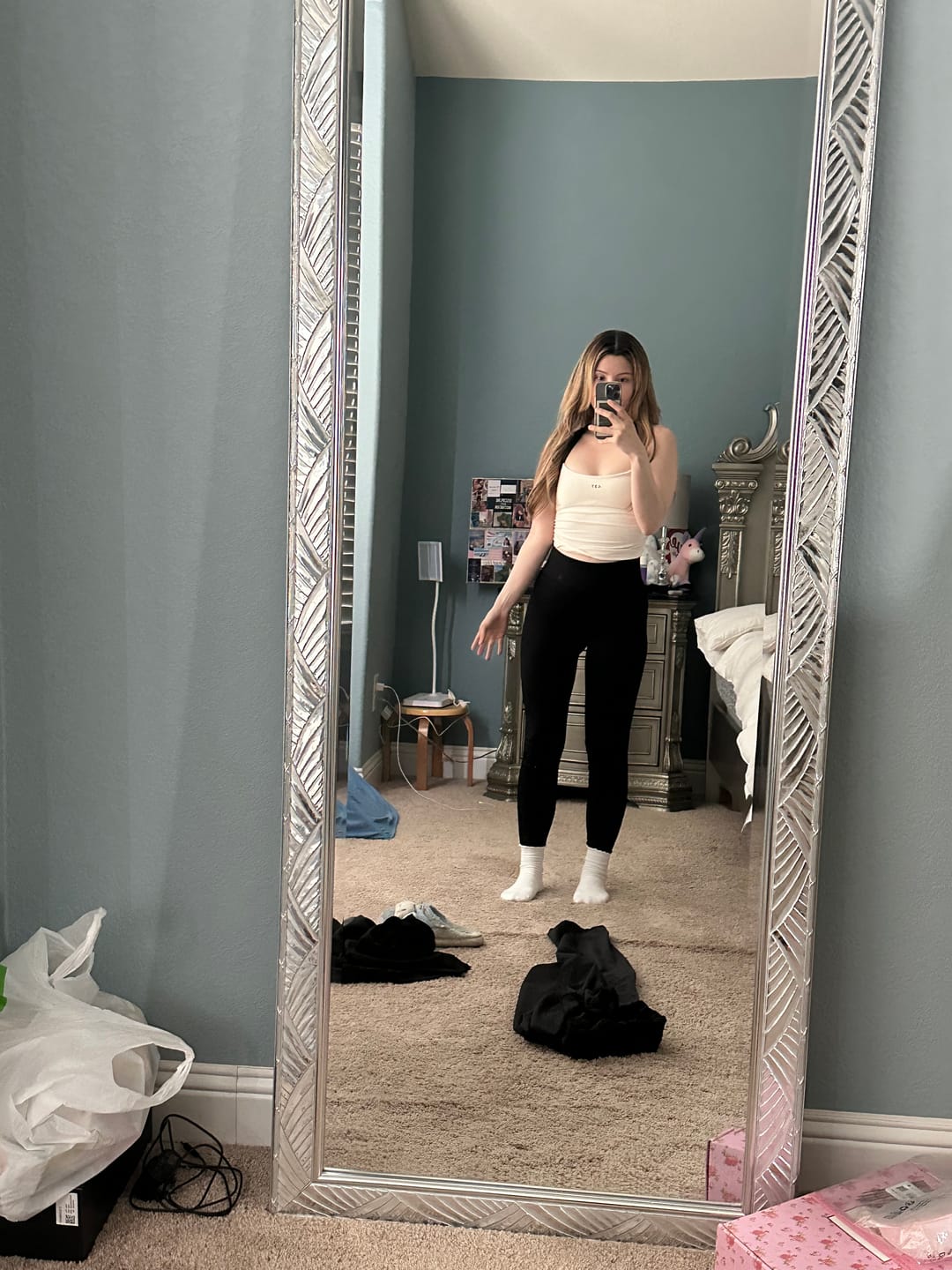 Customer photo review of The Sculpt Tank / Cream-Black