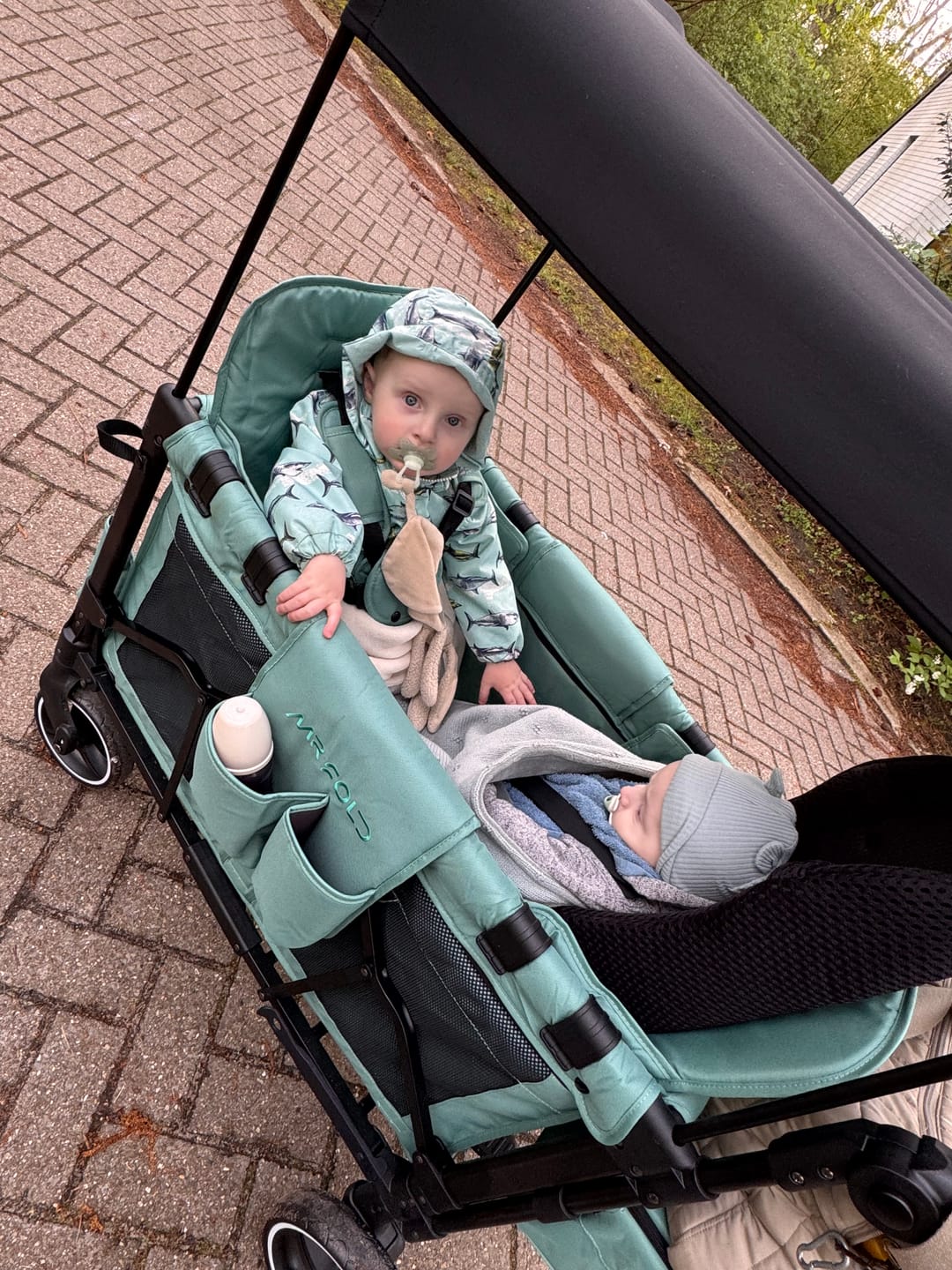 Customer photo review of P-Series Luxe 2-zits Kinderkar