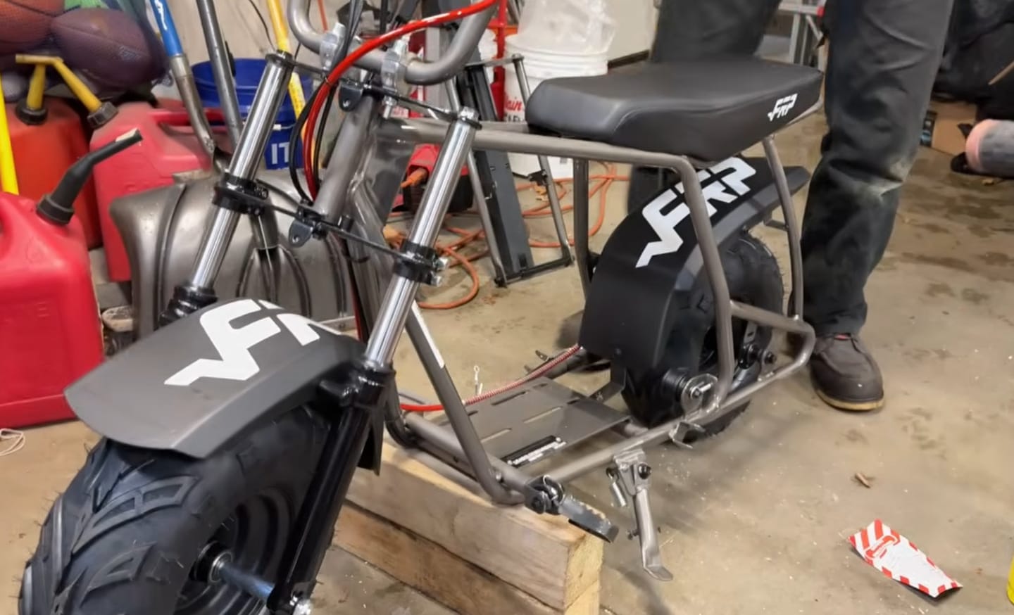 Customer photo review of FRP GMB100 Gas Mini Bike Frame