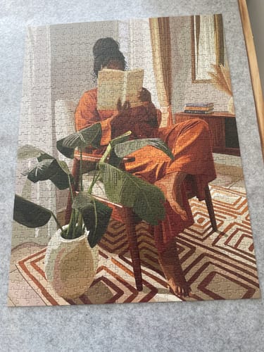 Customer photo review of Softness is Power Puzzle