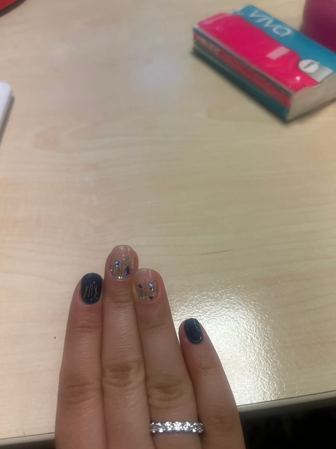 Customer photo review of N Midnight Jel Tırnak 30 Adet, 2 Kullanım