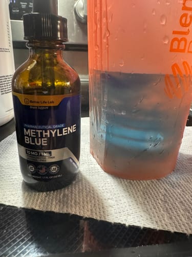 Customer photo review of Advanced Methylene Blue for Clear Focus & Mental Energy