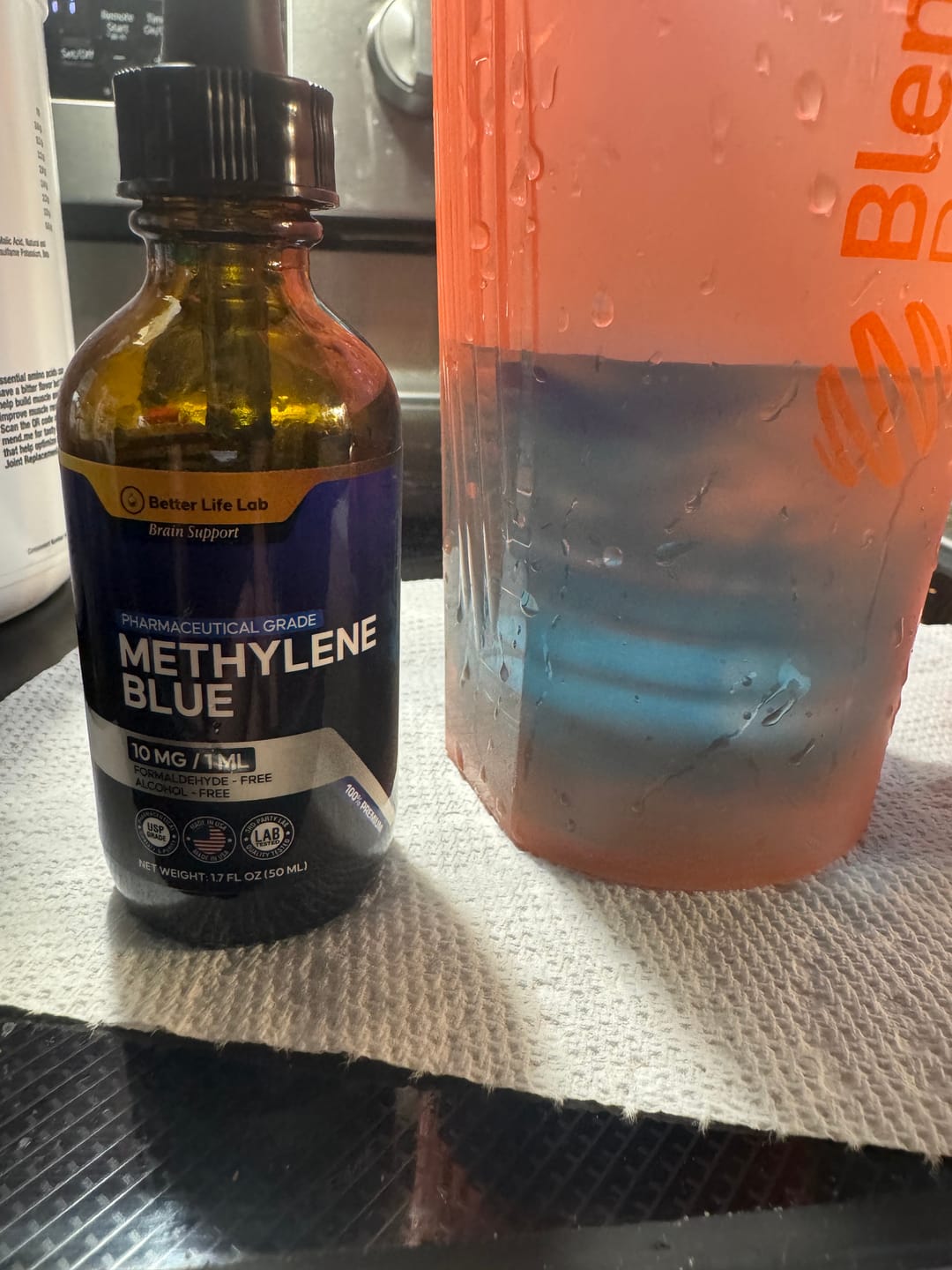 Customer photo review of Advanced Methylene Blue for Clear Focus & Mental Energy