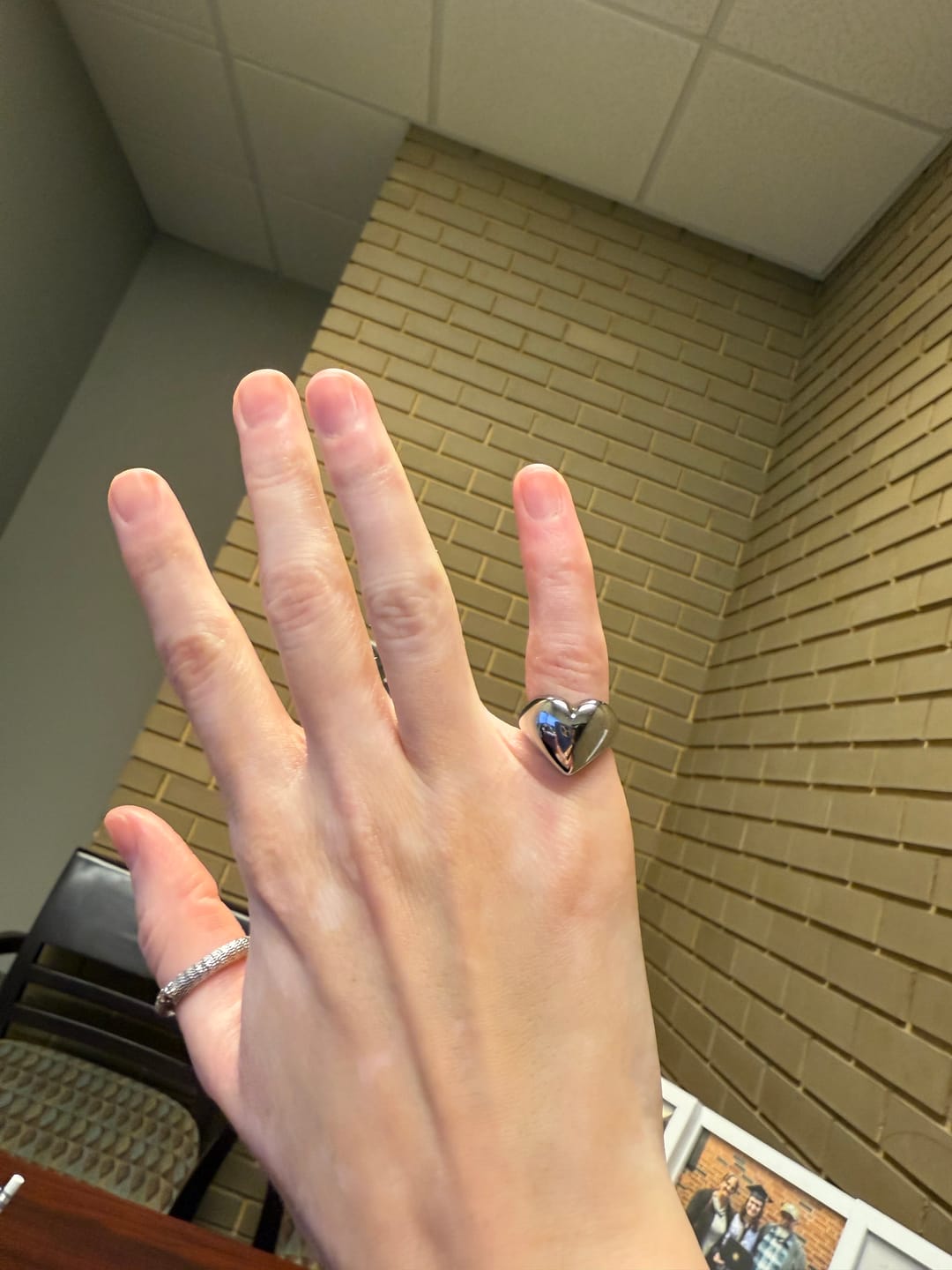 Customer photo review of HEART RING